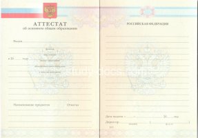 Аттестат за 9 класс 2007-2010 в Великом Новгороде